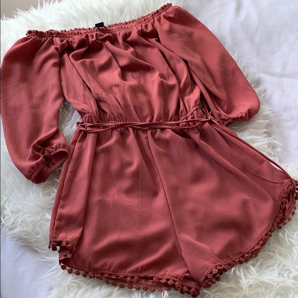 Off The Shoulder Romper